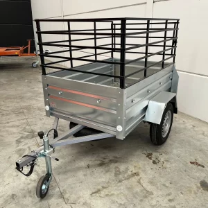 Remolque para coche con rejilla